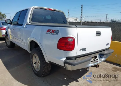 2002 Ford F-150 Lariat/Xlt из США, поврежденный, VIN 1FTRW08L22KB60098
